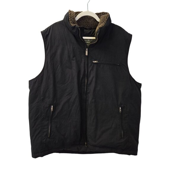 Eddie Bauer Quilted Goose Down Filled Vest Jacket Size XL - Picture 1 of 10
